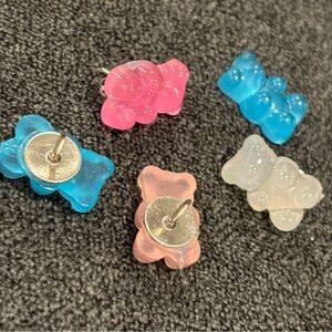 🆕🐻💚 20-ct. Gummi Bear Push Pins / Tacks, New in Package